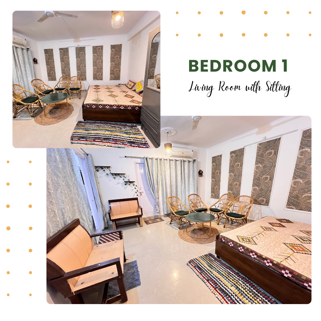1BHK Apartment Living Area