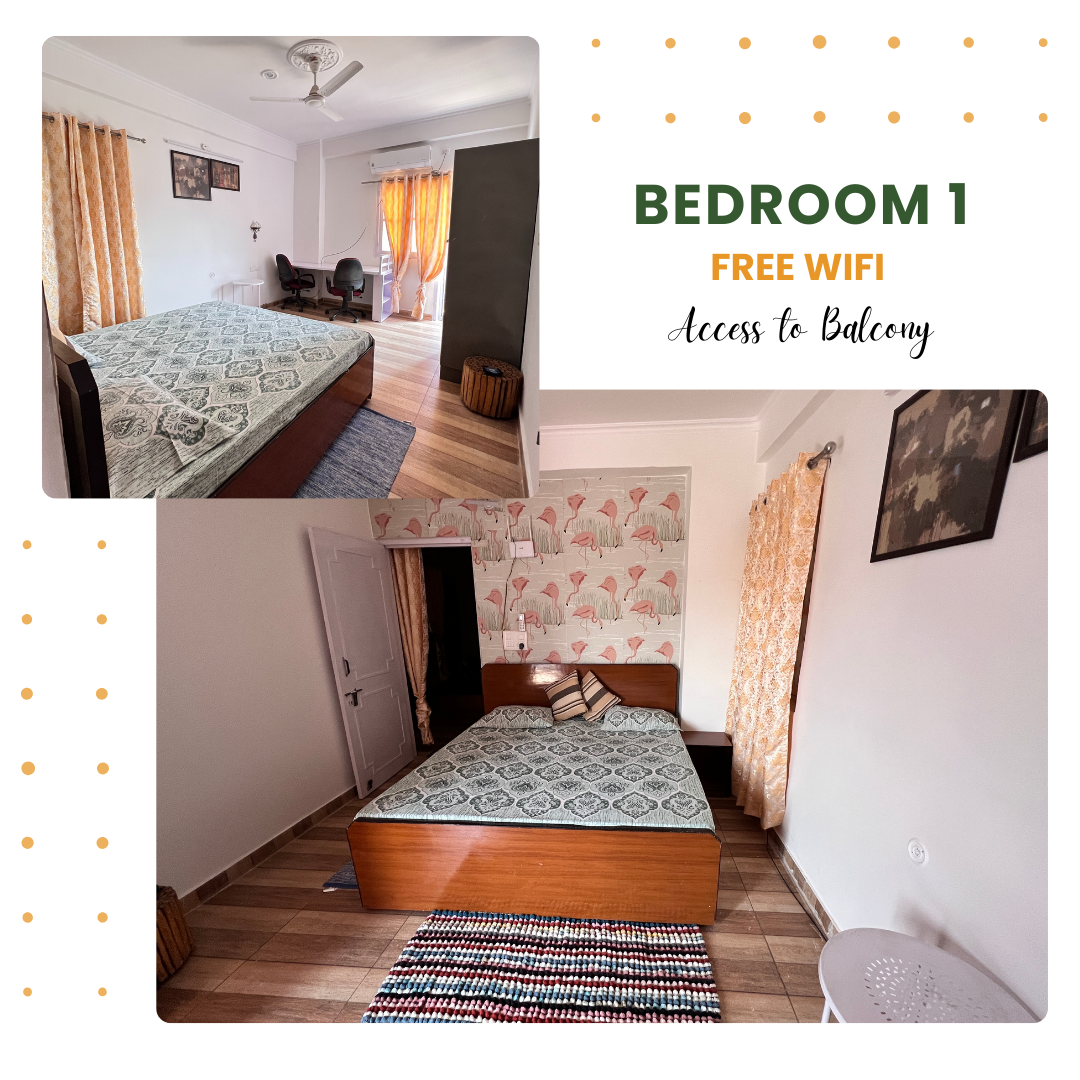 2BHK Apartment Master Bedroom